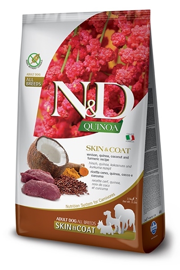 Picture of N&D Skin & Coat Adult Dog Venison quinoa & coconut
